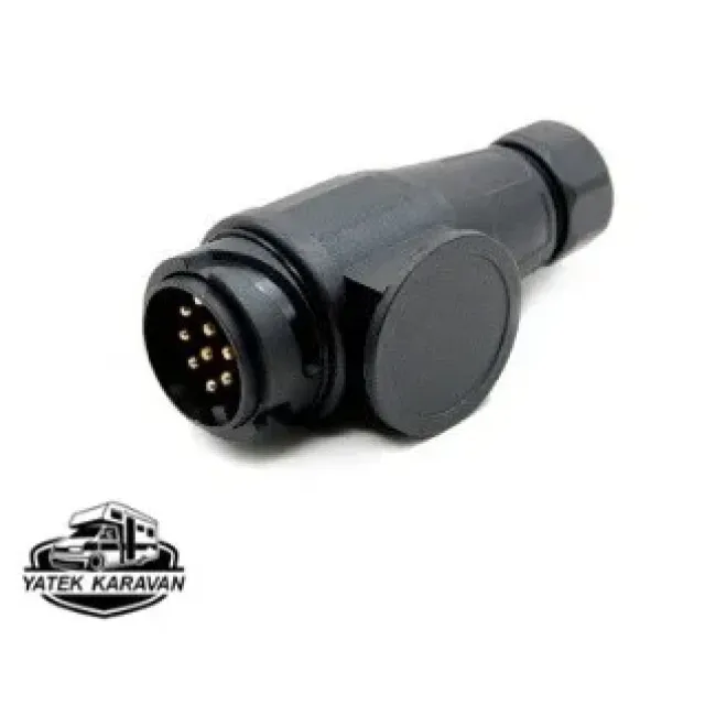 Römork Fişi Karavan 13 Pin Plastik Erkek Fişi (17029)