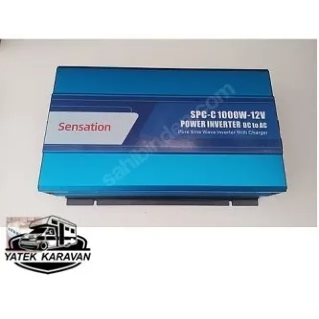 1000 W Tam Sinüs Şarjlı İnverter Sensation (26007)
