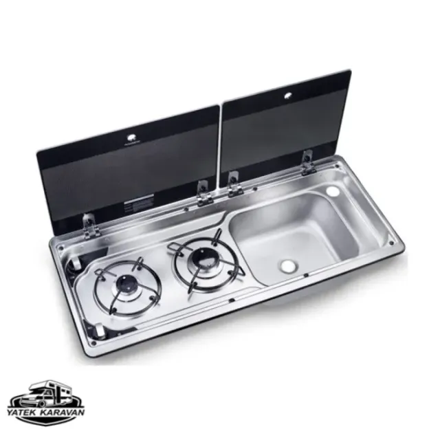 Dometic Mo 9722r Kombinasyonlu Çift Gözlü Ocak&eviye (10014)