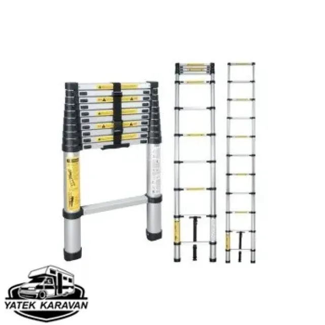 Teleskopik Merdiven 9 Basamaklı 2,6 Mt (14025)