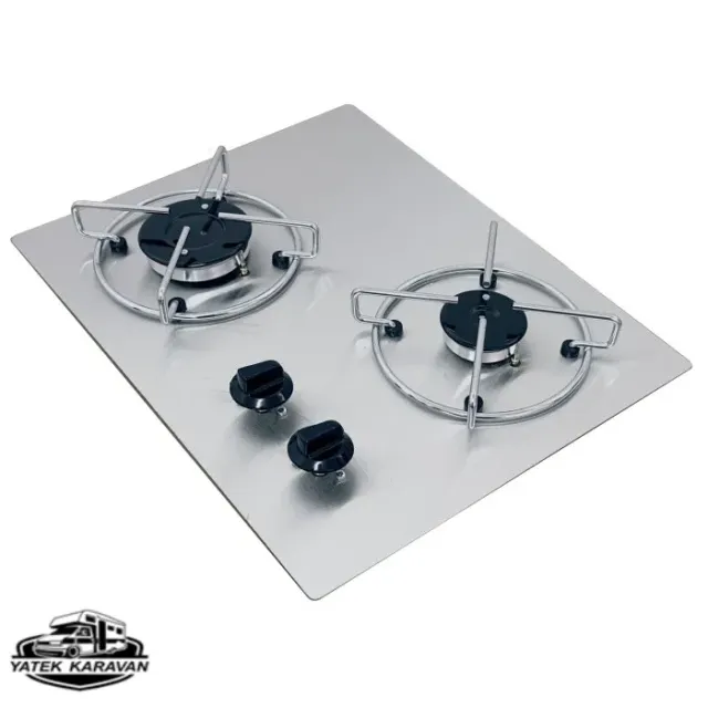 Karavan İki Gözlü Krom Ocak 30 X 38 Univercal (11008)