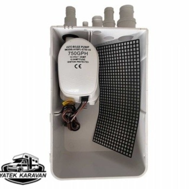Aquaforza Duş Boşaltma Pompası Otomatik 12 Volt (2025c)