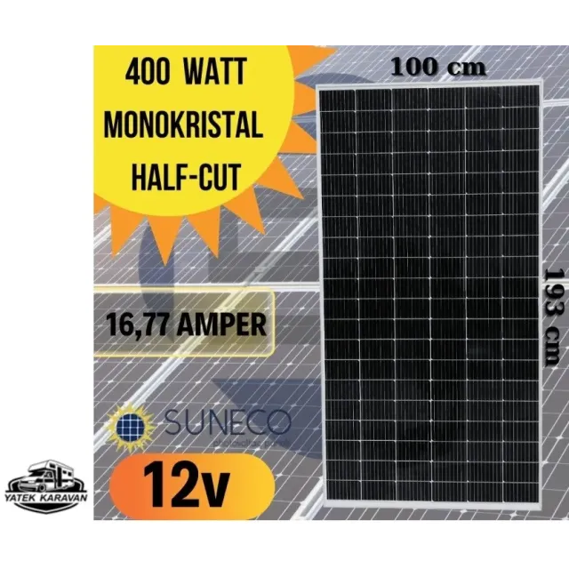 Suneco 400w Monokristal Güneş Paneli (19004c)