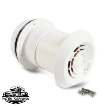 12 Volt Ledli Fanlı Mantar Tavan Havalandırma (8020)