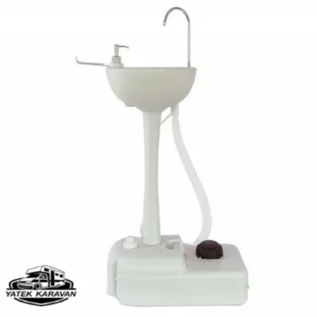 Porvaletti Portatif Lavabo, 17l Temiz Su Tanklı (5010)