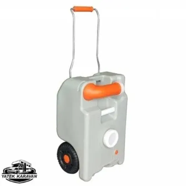 Porvaletti Portatif Tekerlekli Su Tankı 25l, Göstergeli (5012)