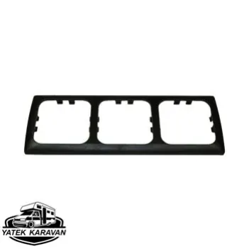 Üç Gözlü Anahtar Çerçevesi Westacc (27006)