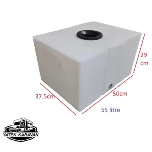 Karavan Su Deposu 55 Lt Temiz Su  Beyaz (32031)