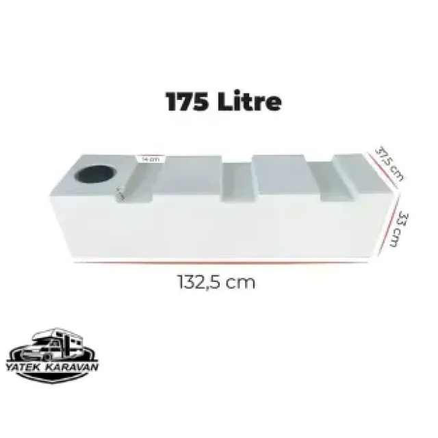 Karavan Su Deposu 175 Lt Temiz Su  Beyaz (32026)