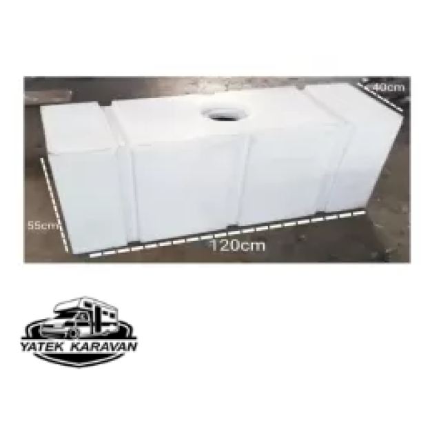 Karavan Su Deposu 250 Lt Temiz Su  Beyaz (32030)