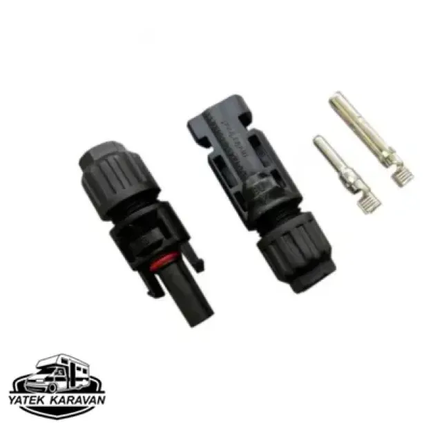 Solar Mc4 Konnektör Tekli Bağlantı Seti 1 Dişi 1 Erkek (19030)