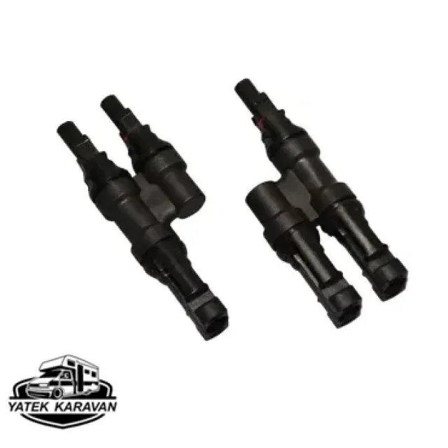 İkili ( 2'li) Paralelleme Konnektör Bir Dişi Bir Erkek Set (19028)