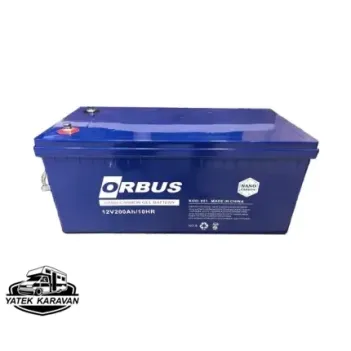 Orbus 12v 200 Amper Solar Jel Akü (19007)