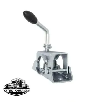 Knott Karavan & Römork Destek Tekeri Bağlama Kelepçesi 48 Mm Metal (15010)