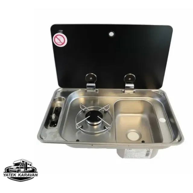 Can Kapaklı Evyeli Gömme Ocak Fl1323 (10006)