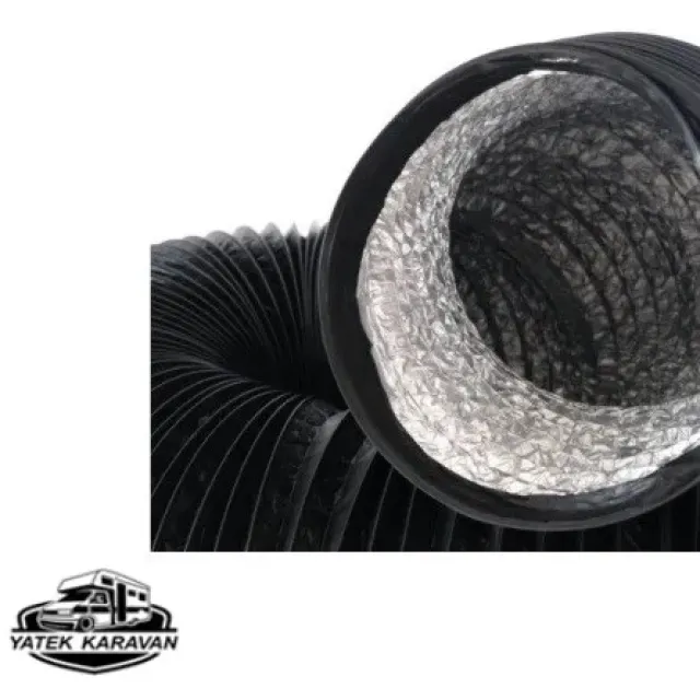 Dizel Isıtıcı 75 Mm Flexible Telli Hortum (10 Metre) (24026)
