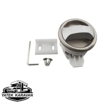 Karavan & Tekne Çevir Aç Wc & Banyo Kapı Kilidi (9014)