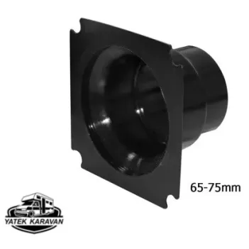 Nuova Rade Plastik Havalandırma Çıkış Menfez Bağlantısı 65 Mm 75 Mm (8018)