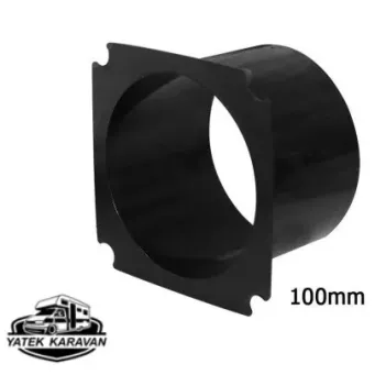Nuova Rade Plastik Havalandırma Çıkış Menfez  Bağlantısı 100 Mm (8019)