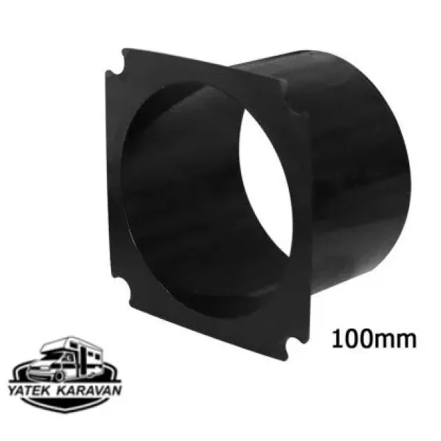 Nuova Rade Plastik Havalandırma Çıkış Menfez  Bağlantısı 100 Mm (8019)