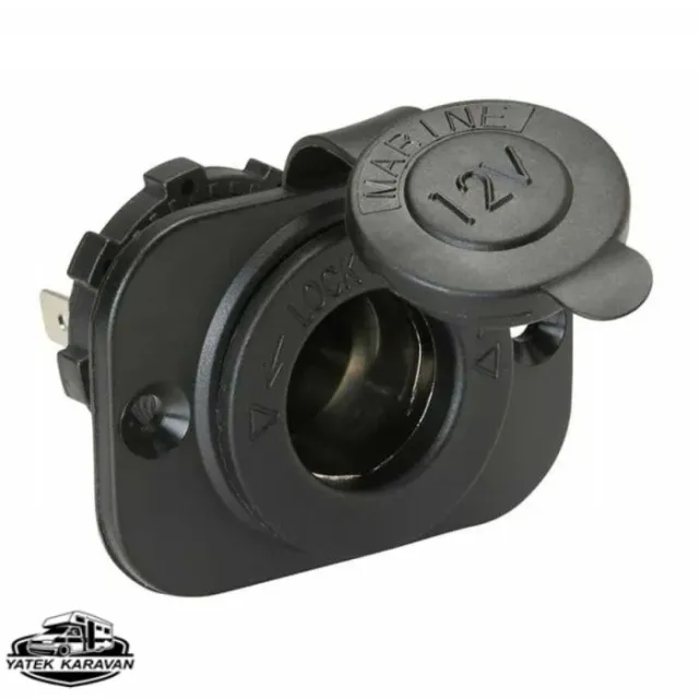 Kapaklı Marin Şarj Soketi 12v Çakmaklık (7017)