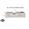 Karavan Su Deposu 85 Lt Pis Su  Siyah (32009)
