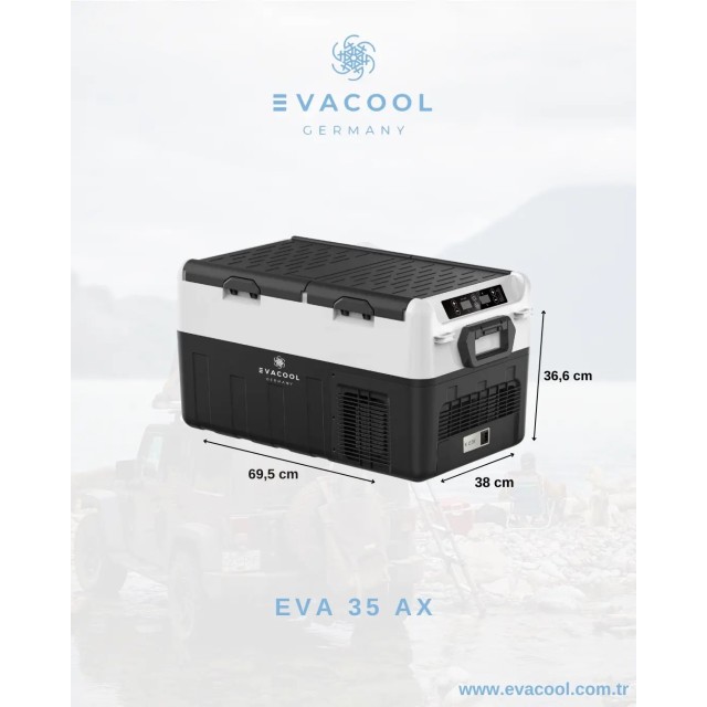 Evacool Eva 35ax Mobil Buzdolabı (30014)