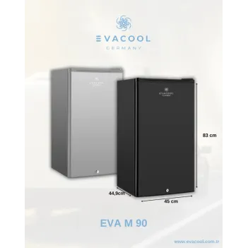 Evacool Eva M 90  Karavan Tekne M 90 12/24 Marin Buzdolabı Gri (30002g)