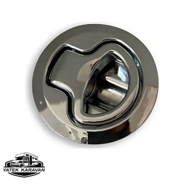 Berhimi Bas-çek Kilitsiz Çinko Alaşılımlı Banyo Kilidi 60 Mm (9010)