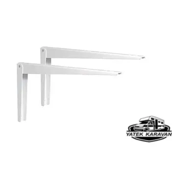 Masa Braketi Beyaz 30 Cm Çift (14021)