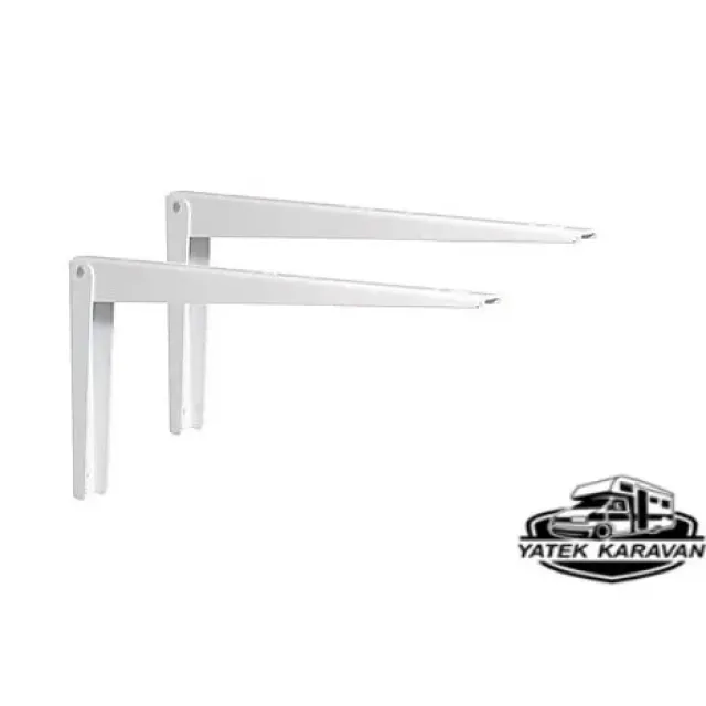 Masa Braketi Beyaz 30 Cm Çift (14021)