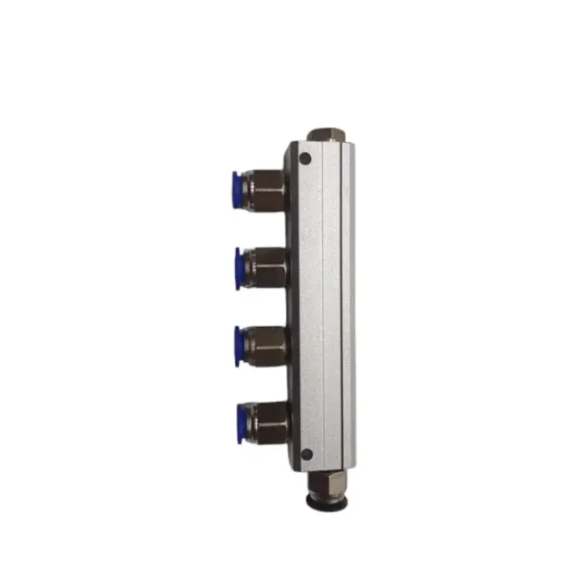 4 Lü Kollektör Dolu 12 Mm Pnömatik Hortuma Uyumlu (28002d)