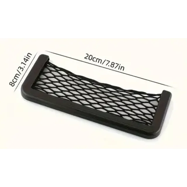 File Ceplik 8 X 20 Cm Siyah Yapışkanlı (21025a)