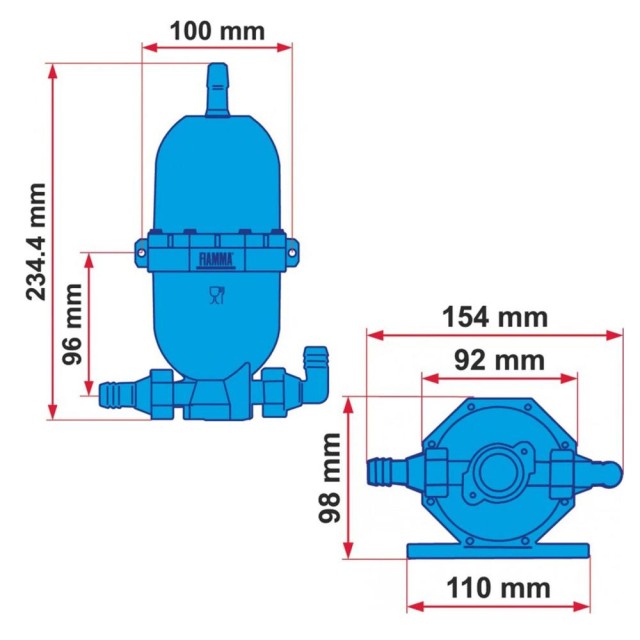 Fiamma A20 Basınç Dengeleyici Genleşme Tankı (3017)