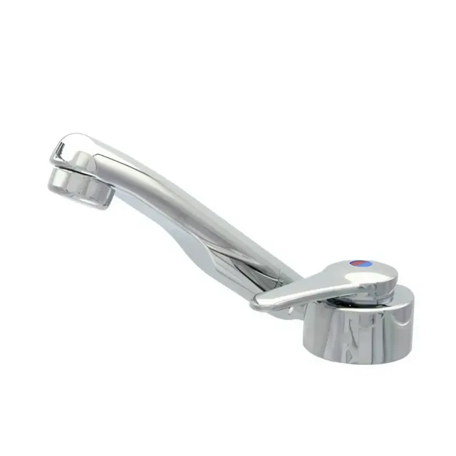 Can Katlanır Krom Sıcak Soğuk Switchli Musluk (10019a)