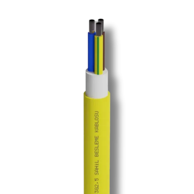 3x6 Mm Marine Kıyı Bağlantı Sahil Besleme Kablosu (18026)