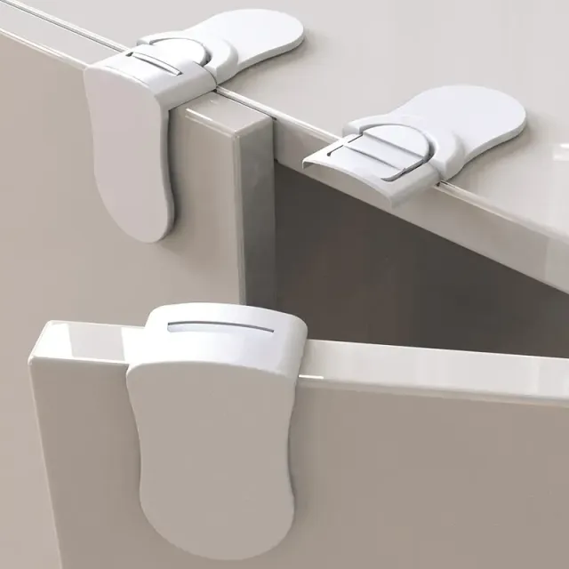 Kapak Kilidi Çocuk Kilidi Köşeli (16022d)