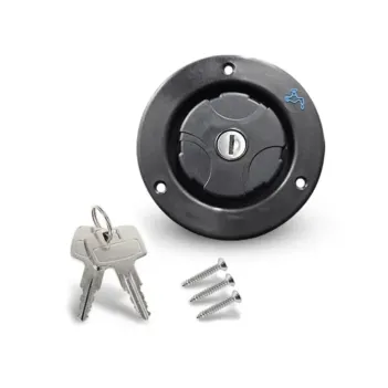 Karavan Anahtarlı Kilitli Su Dolum Ağzı Siyah(2007b)