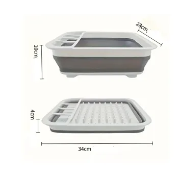 Katlanır Bulaşık Kurutucu Sepet (17a005)