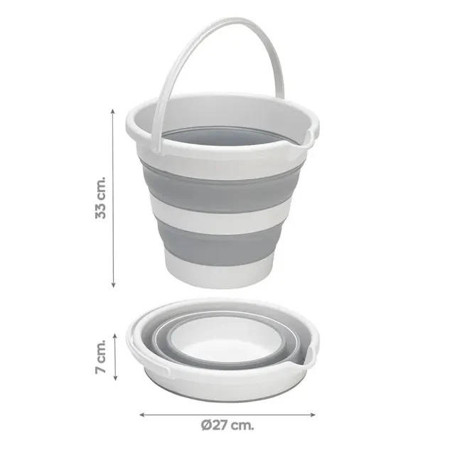 Katlanır Çöp Kovası 12 Lt (17a006)