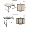 Campout Mdf Katlanır Kamp Masası Büyük (17a019)