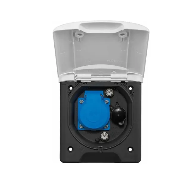 Abl Karavan Kombinasyonlu Tv Çıkışı Beyaz (27020)