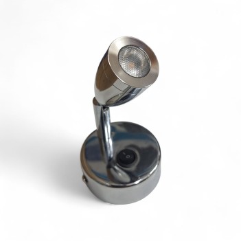 Okuma Lambası Kısa Krom Karavan Tekne(6021k)