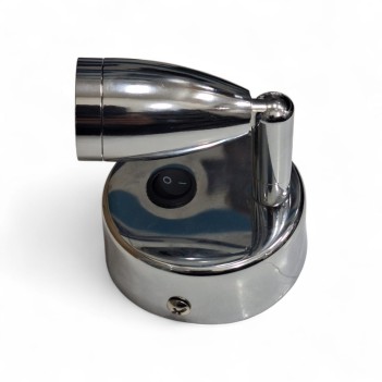 Okuma Lambası Kısa Krom Karavan Tekne(6021k)