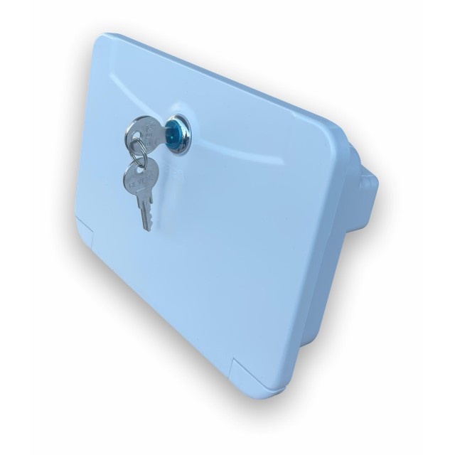 Revex Sıcak Soğuk Dış Duş Kilitli Takım Beyaz (2017b)