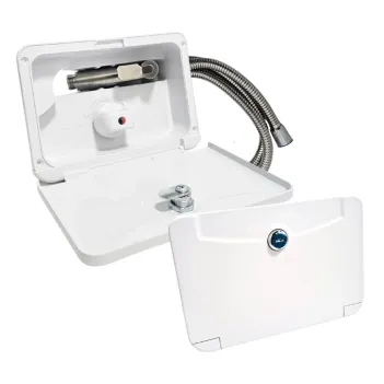 Revex Sıcak Soğuk Dış Duş Kilitli Takım Beyaz (2017)