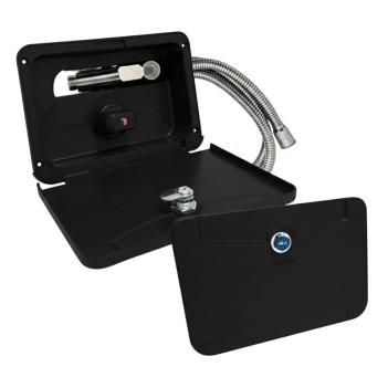 Sıcak Soğuk Dış Duş Kilitli Takım Siyah 2017s