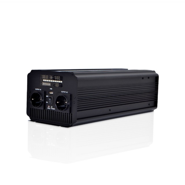 Sensation 3000w Watt 3kw Tam Sinüs Şarjlı (20a) İnvertör Ekranlı 12v / 220v Çevirici İnverter (26007f)