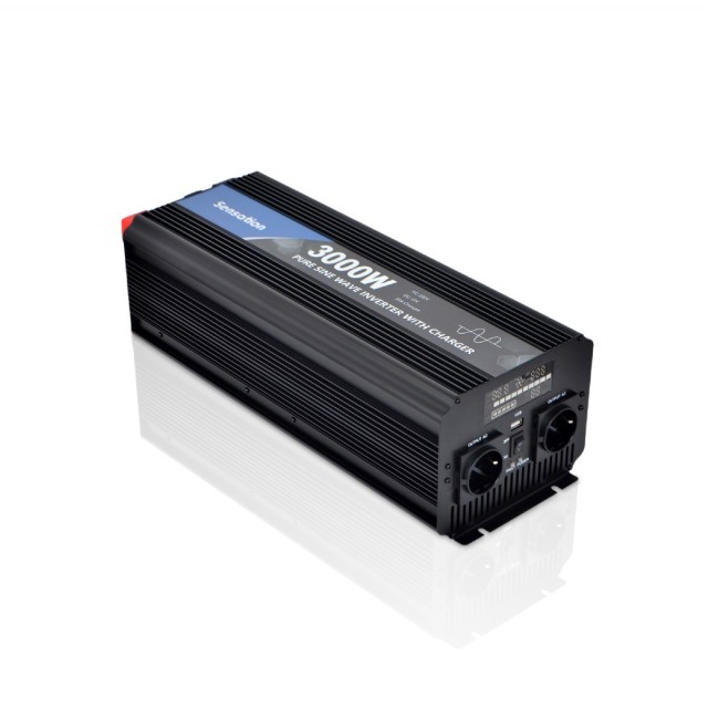 Sensation 3000w Watt 3kw Tam Sinüs Şarjlı (20a) İnvertör Ekranlı 12v / 220v Çevirici İnverter (26007f)