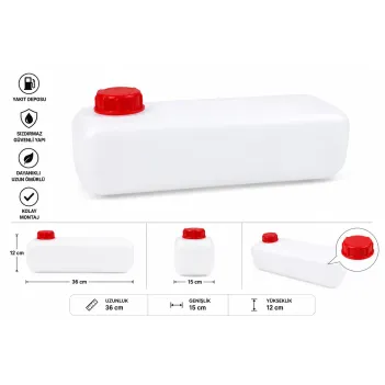 Webasto Dizel Isıtıcı Yakıt Deposu 5 Lt ( 24020a)
